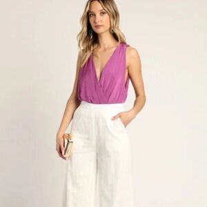 Free People Intimately Night Owl Body Suit Size Small, Juneberry